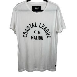 RHC Ron Herman x C.i.A. Coastal League Malibu Women's Tshirt T Shirt Size Medium